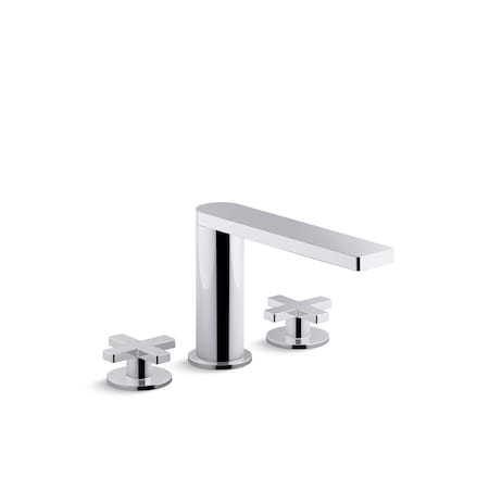 Kohler Composed Deck-Mount Bath Faucet With Cross Handles 73081-3-CP